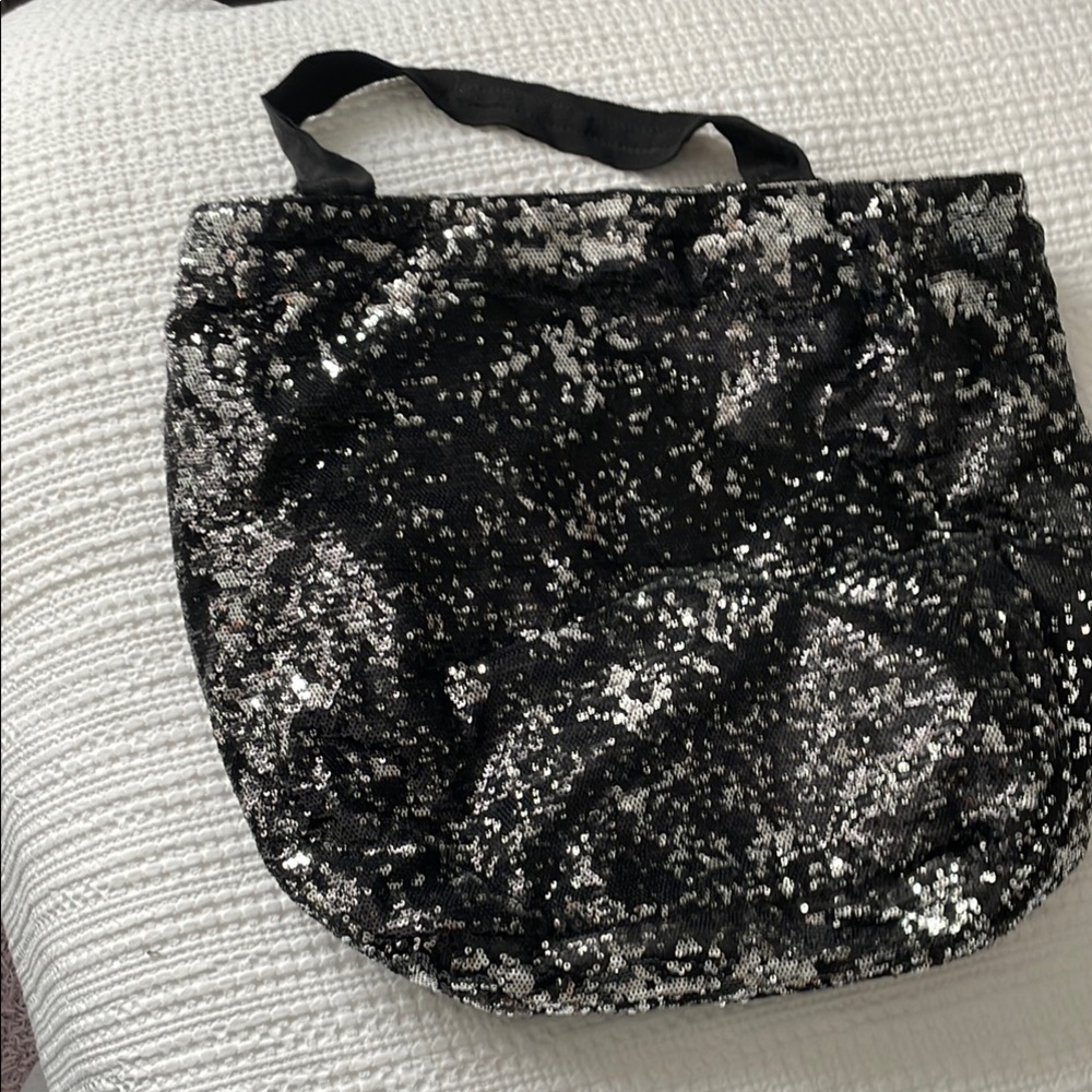 Juicy Couture Black Sequin Tote Bag - Picture 6 of 8